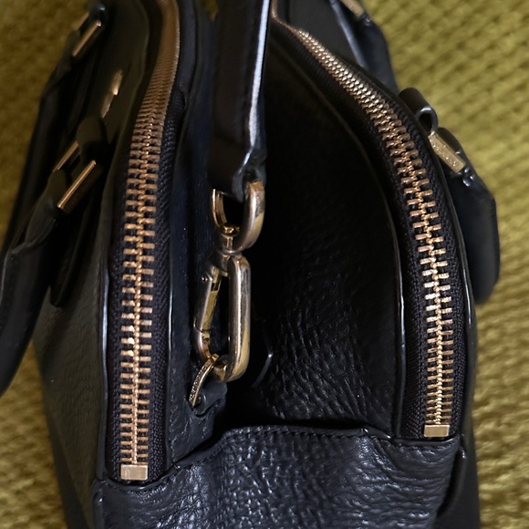 Tory Burch Black Leather Satchel - Picture 4 of 12